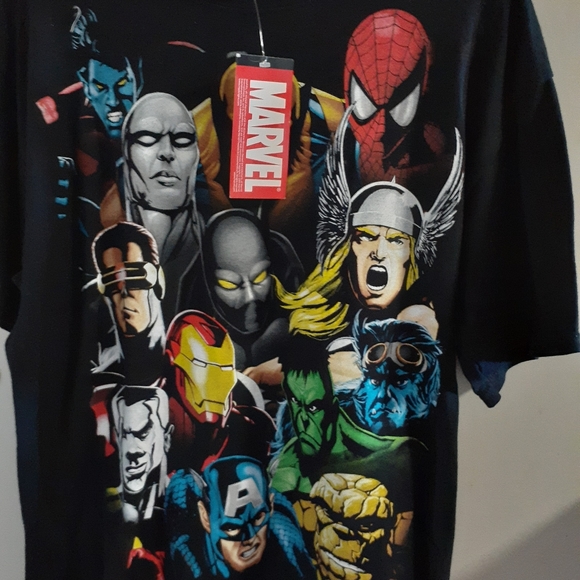 Vintage Marvel tshirt size large - Picture 4 of 8
